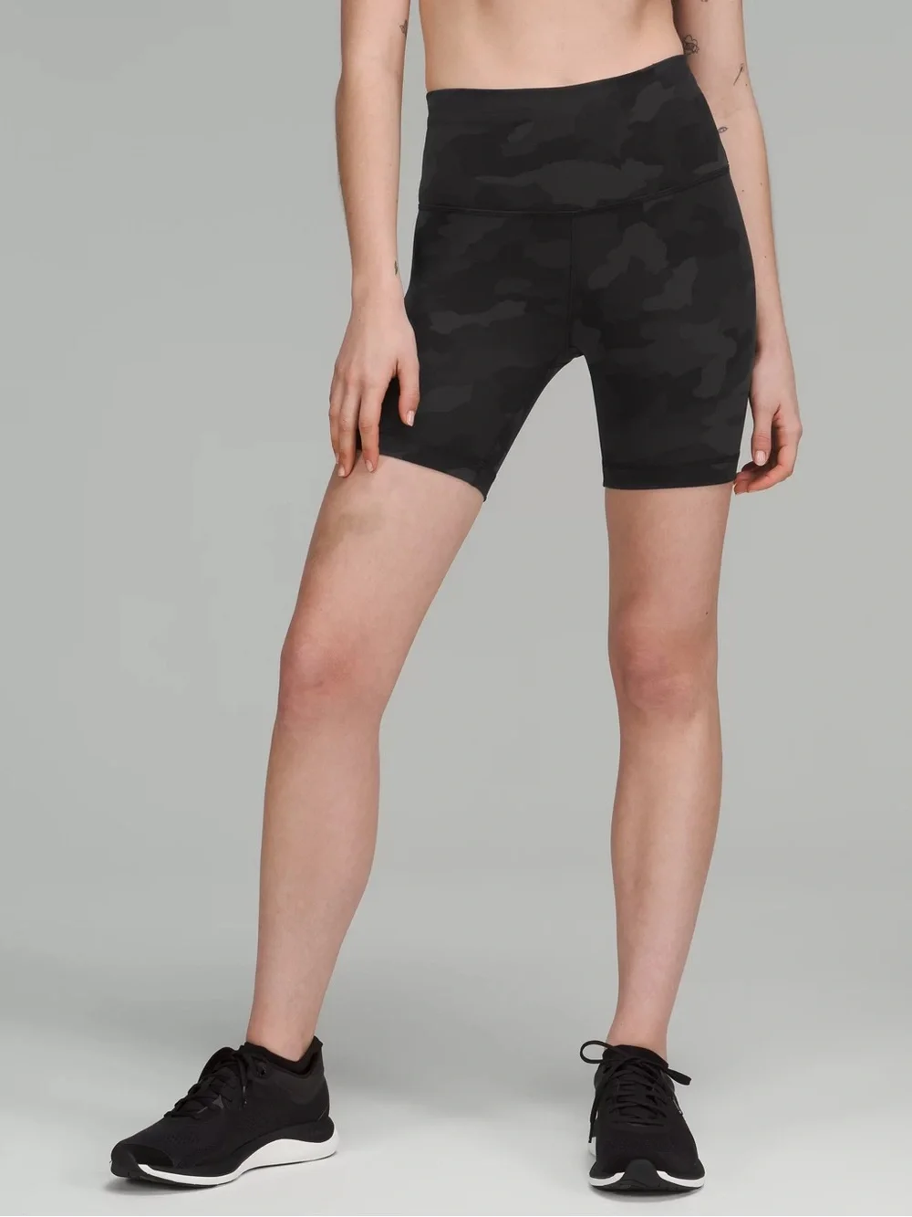 Lululemon Camo Bike Shorts
